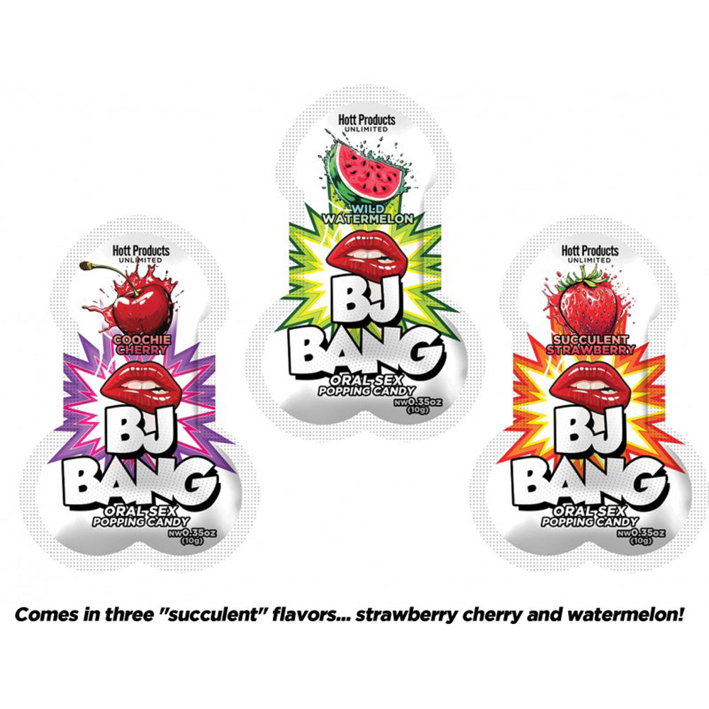 Bj Bang Popping Blow Job Oral Sex Candy 72Pc Display